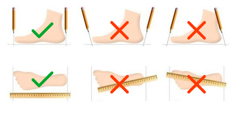 How to measure foot length correctly